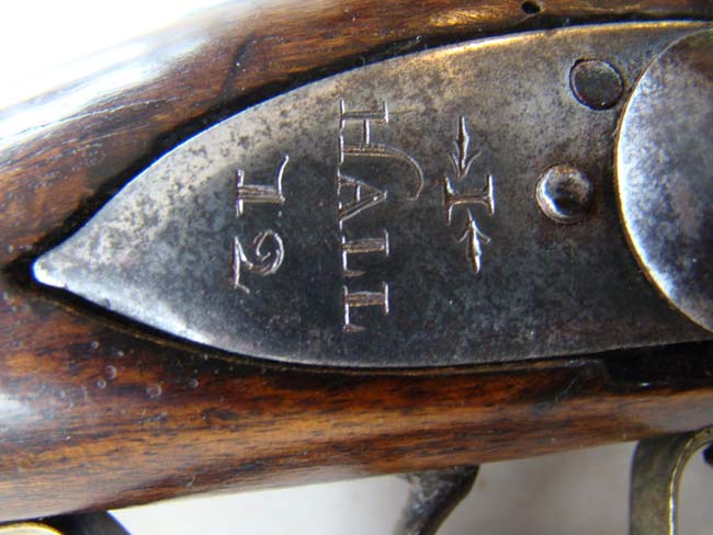 An early Queen Anne period brass barreled flintlock blunderbuss dated 1712 and used on board the H M S Ramillies — image 4